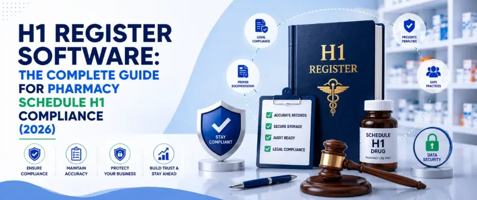 H1 Register Software by BitMed — Schedule H1 compliance guide for Indian pharmacies