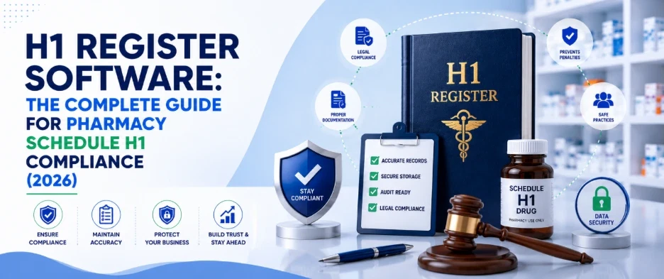 H1 Register Software by BitMed — Schedule H1 compliance guide for Indian pharmacies